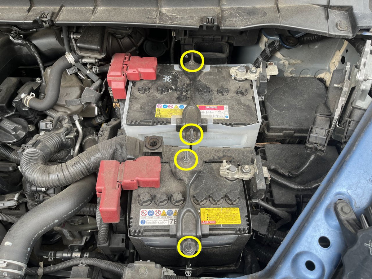 Varta Nissan Serena S-hybrid Batteries (2010-2022) C26 C27 - Image 2