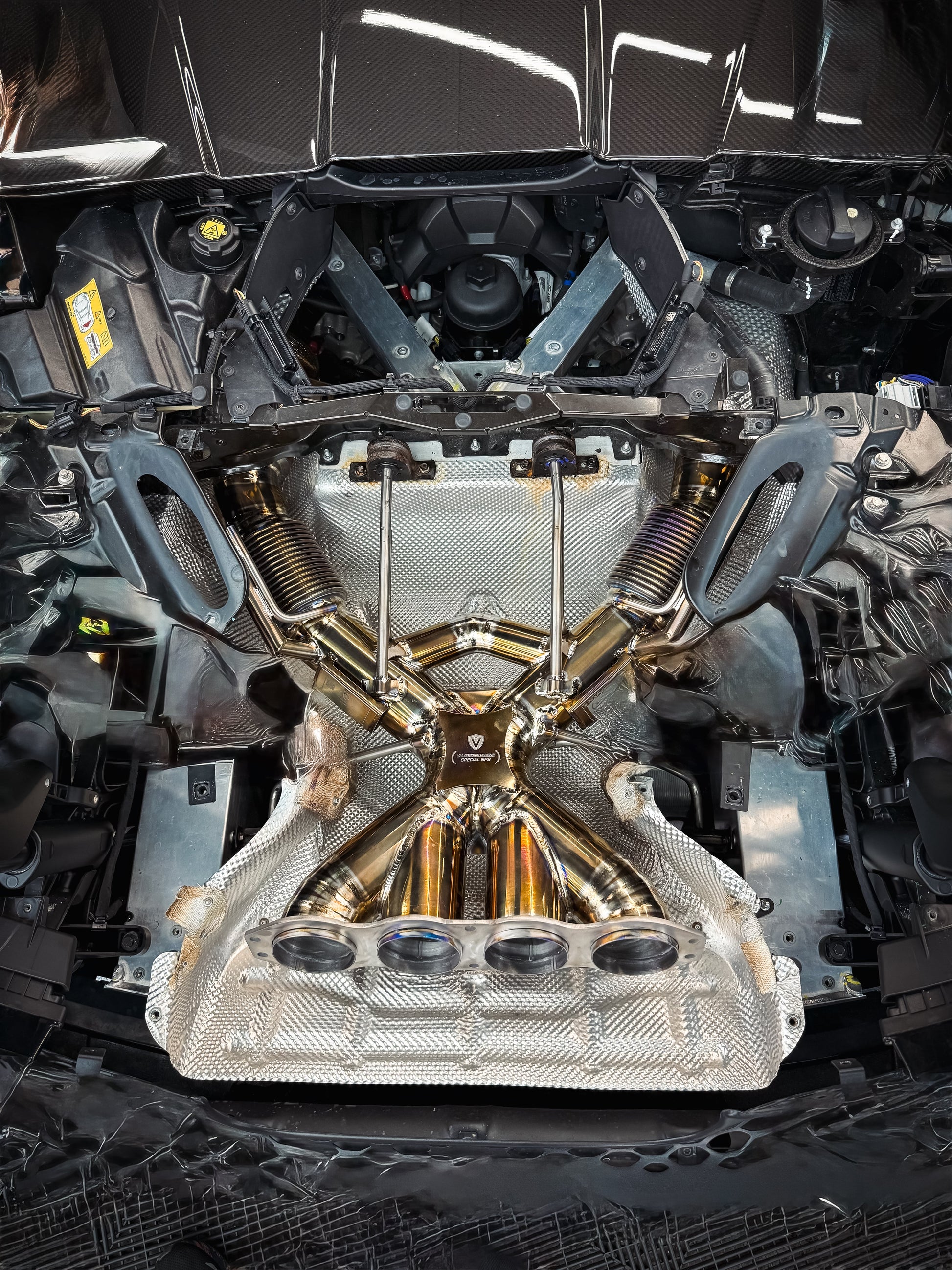 Valvetronic Mclaren 765LT F1 Race Exhaust System