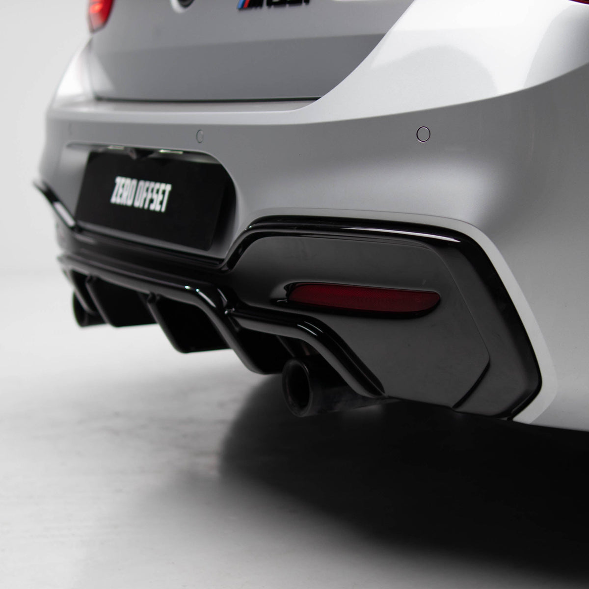 Zaero Design EVO-1 Diffuser for BMW 1 Series F20 (LCI)[Dual Exit] 2016-2019