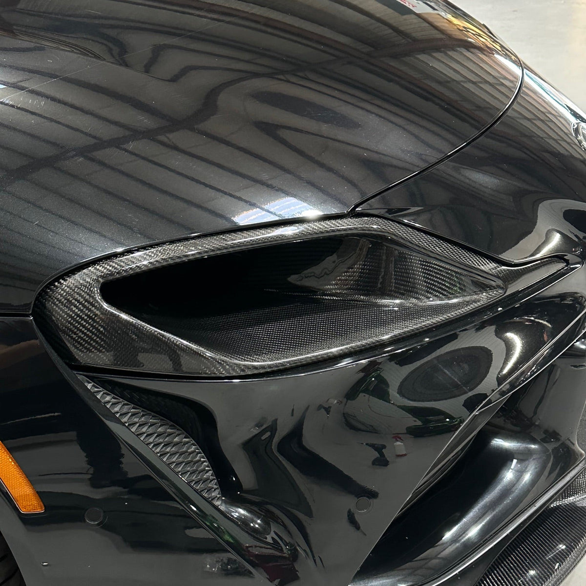 ProjectGamma Toyota Supra Carbon Fiber Headlight Delete