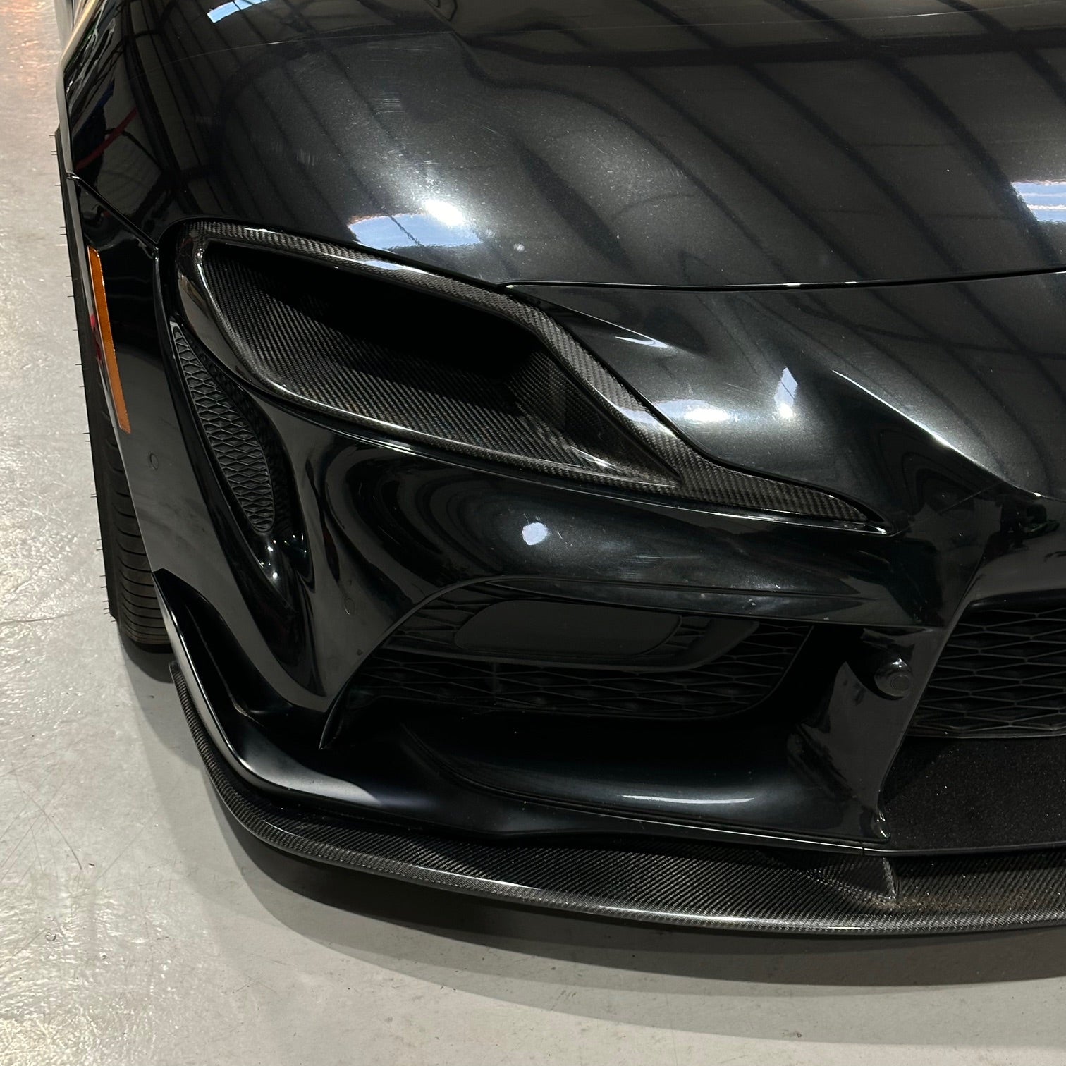 ProjectGamma Toyota Supra Carbon Fiber Headlight Delete
