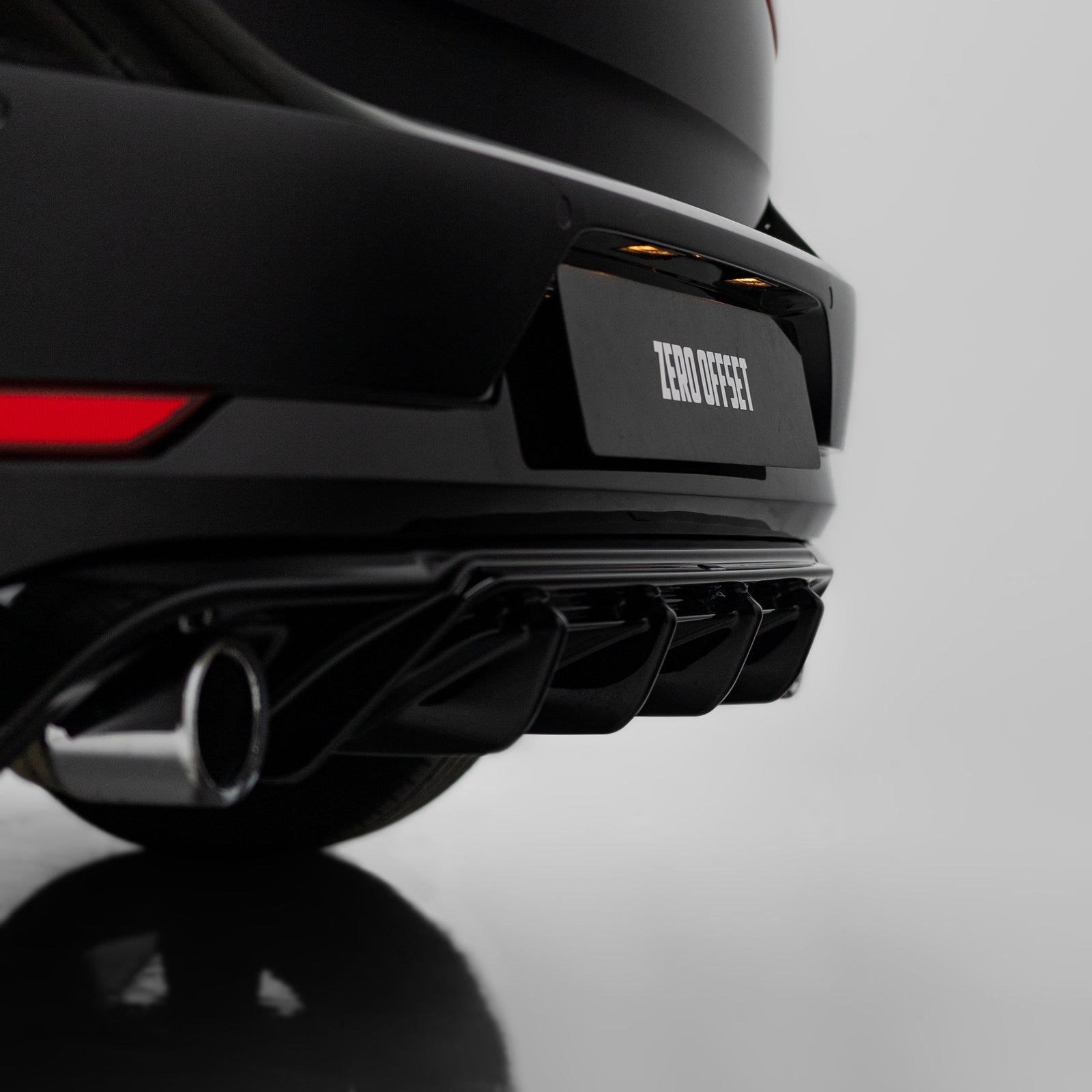 Zaero Design EVO-1 Rear Diffuser for Volkswagen Golf GTI MK7.5 2018-2021
