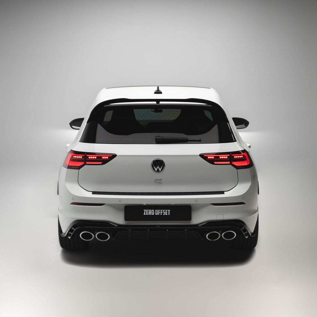 Zaero Design EVO-1 Rear Diffuser for Volkswagen Golf R MK8 MK8.5 2021+