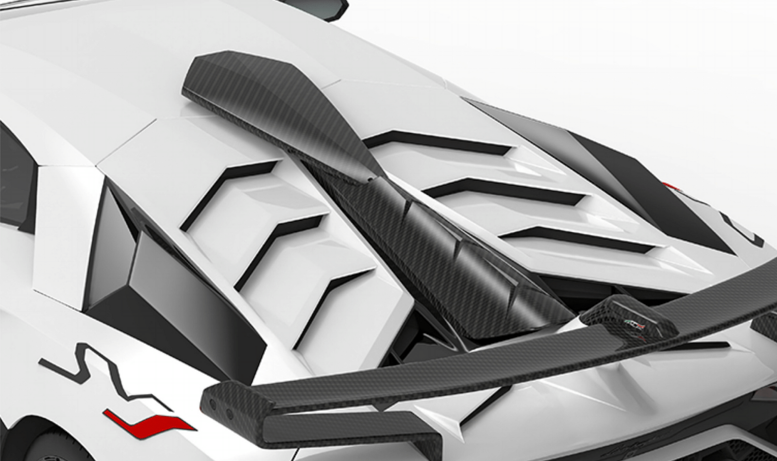 1016 Industries Lamborghini Aventador LP760 SVJ Roof Scoop