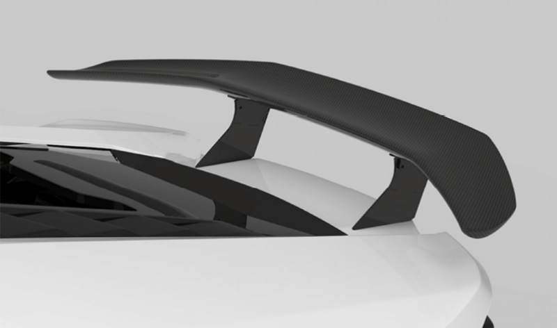 1016 Industries Lamborghini Huracan LP580 V2 Solid Leg Rear Wing