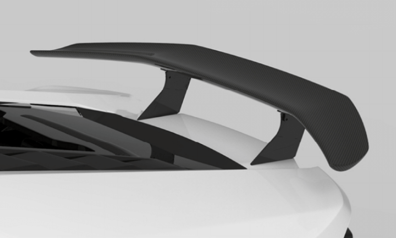 1016 Industries Lamborghini Huracan Tecnica V2 Solid Leg Rear Wing