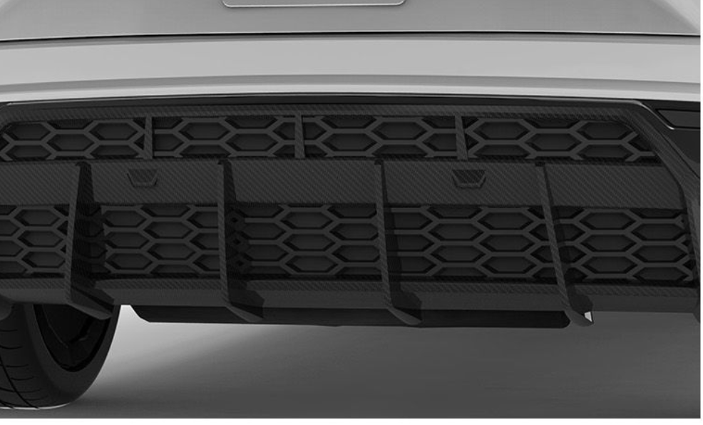 1016 Industries Lamborghini Urus Diffuser Mesh (Twill Carbon)