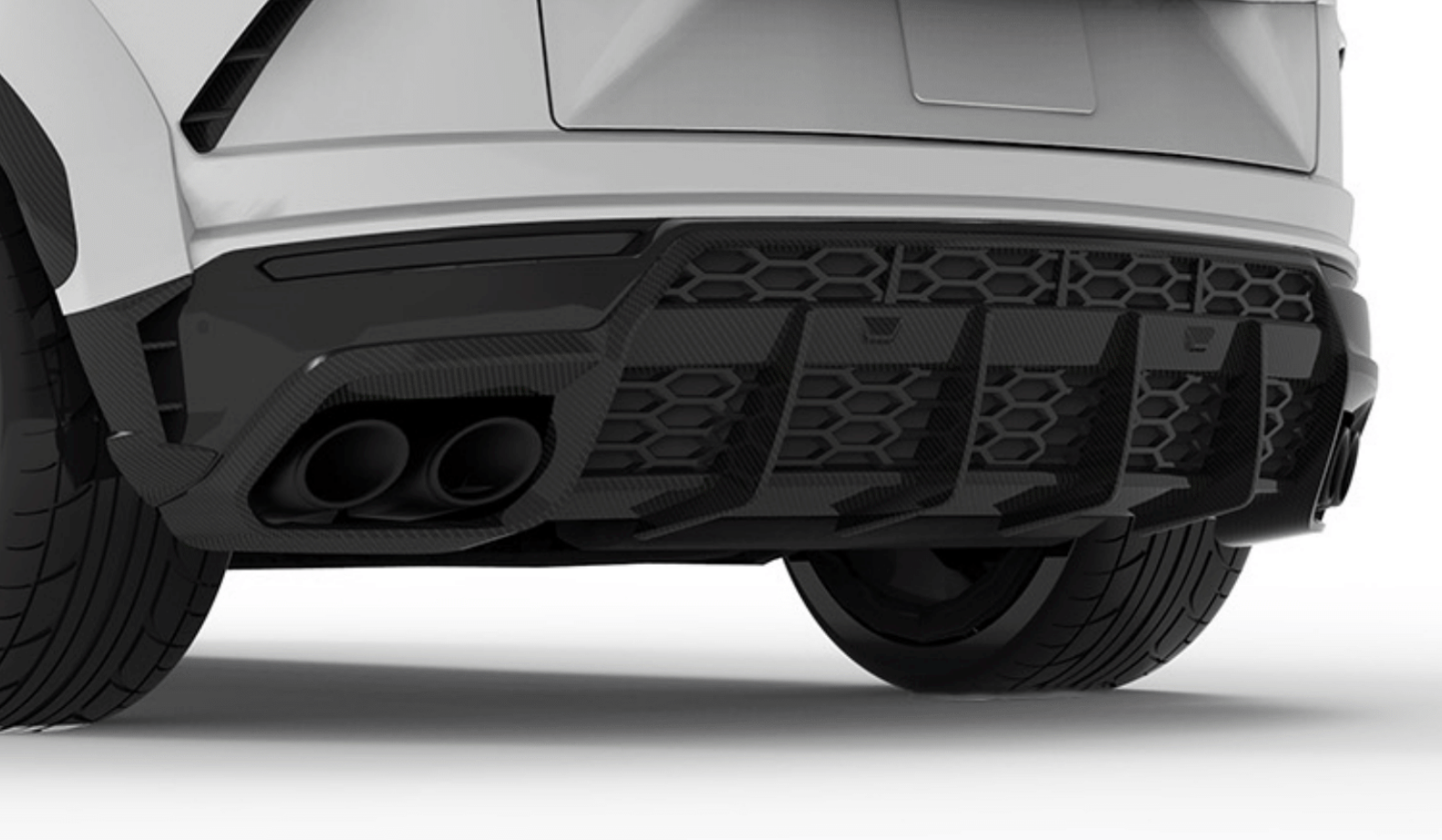 1016 Industries Lamborghini Urus/Urus S Rear Diffuser - No Trailer Package