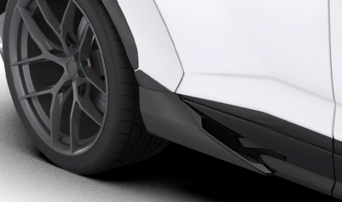 1016 Industries Lamborghini Urus/Urus S/Performante Side Skirt Extensions 1016/OEM Skirts