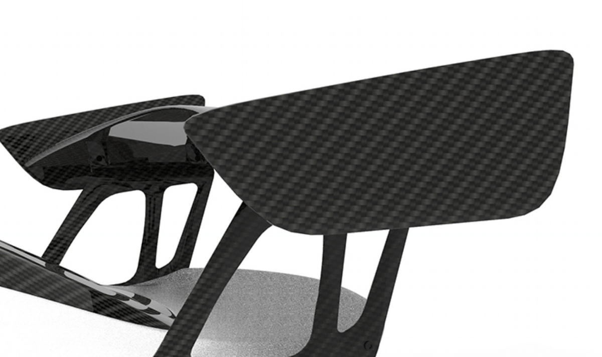 1016 Industries Porsche 991.2 GT2 RS Wing Tips (Twill Carbon)