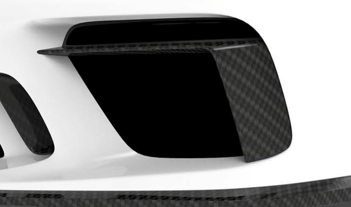 1016 Industries Porsche 991.2 GT3 Front DRL Surrounds (Twill Carbon)