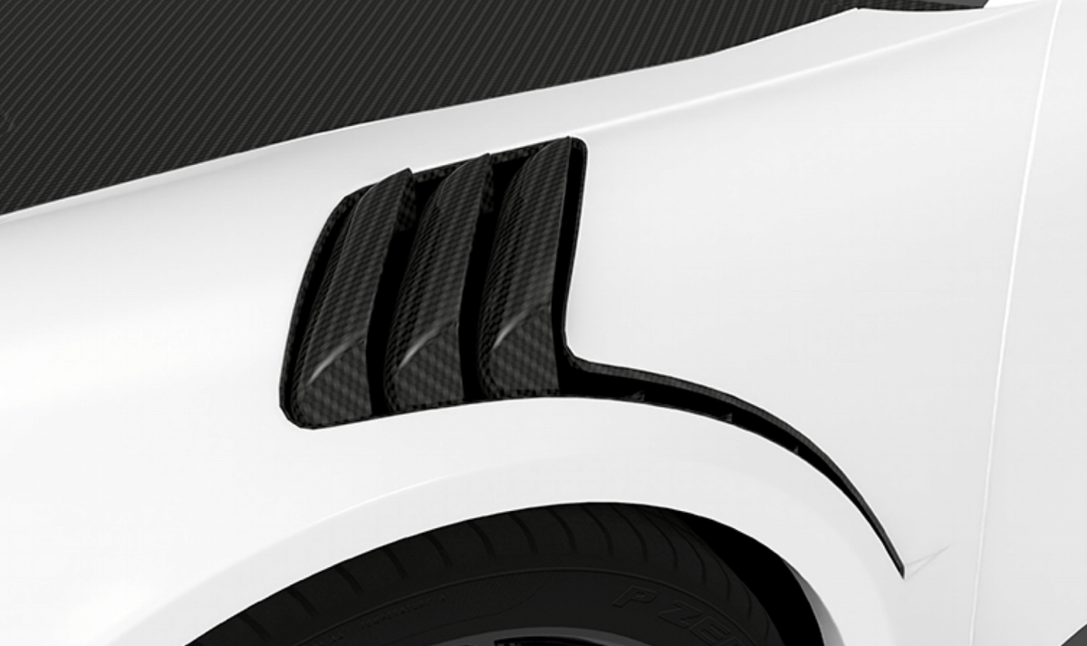 1016 Industries Porsche 991.2 GT3 RS Fender Vents (Twill Carbon)