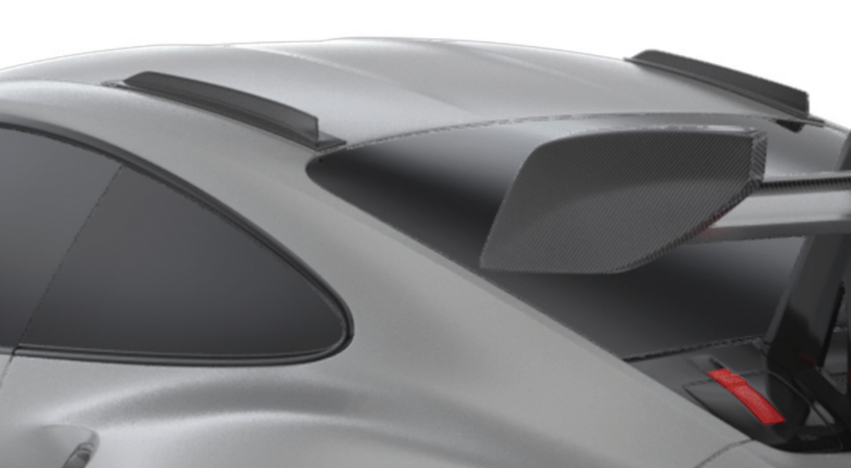 1016 Industries Porsche 992 GT3 RS Roof Rails (Twill Carbon)