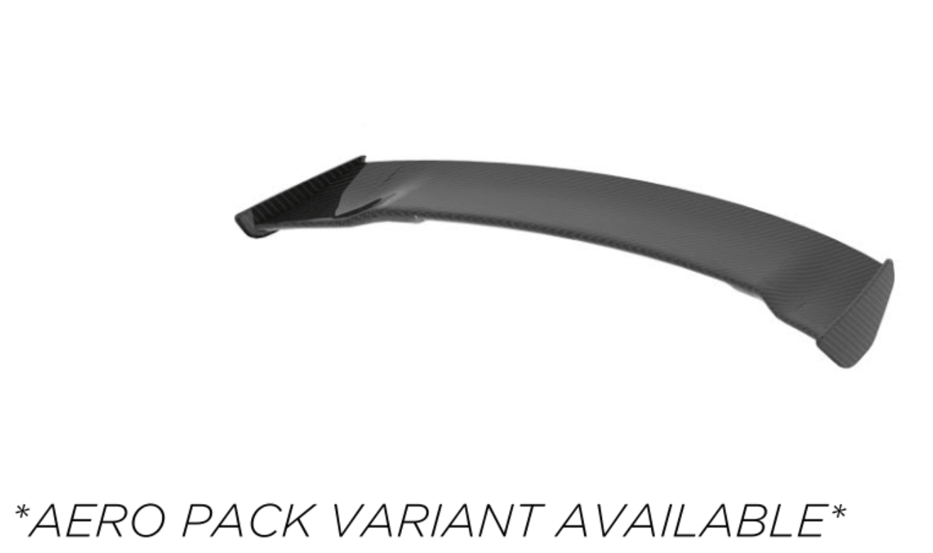 1016 Industries Porsche 992 Turbo S Aero Cabrio/Convertible Wing Set