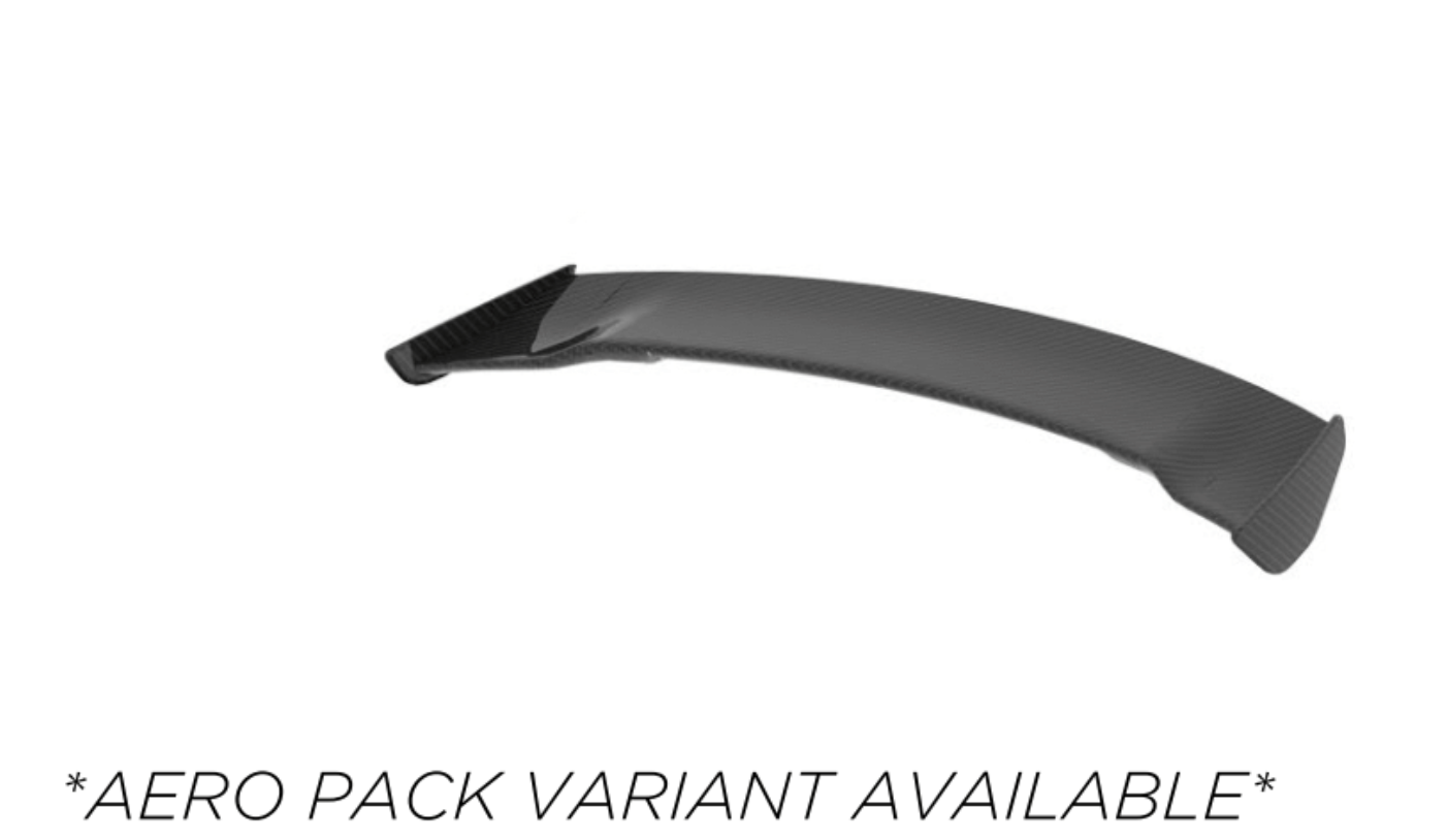1016 Industries Porsche 992 Turbo S Non Aero Cabrio/Convertible Wing Blade