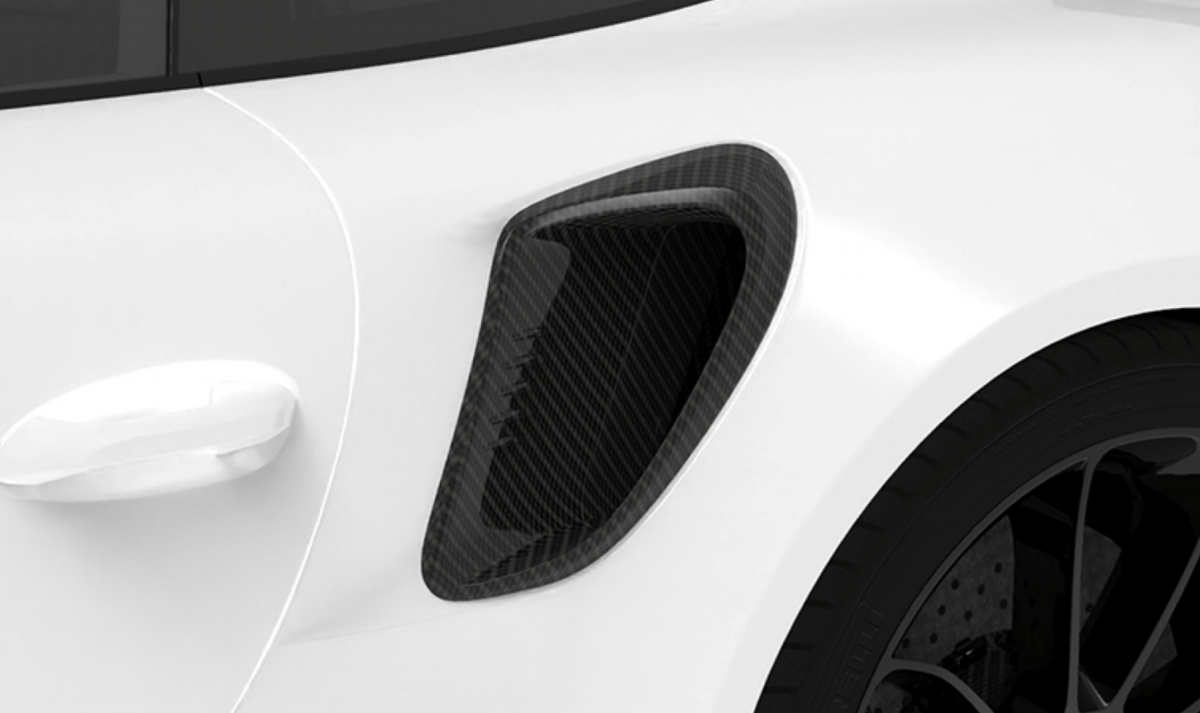 1016 Industries Porsche 991.2 GT3 RS Side Intakes (Twill Carbon)