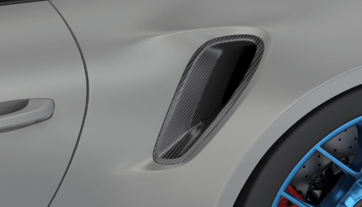 1016 Industries Porsche 992 GT3 RS Side Intakes (Twill Carbon)