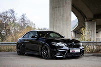 BMW M2 Competition F87 with KW coilovers – front three-quarter view
