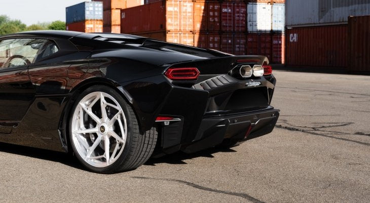 NOVITEC Lamborghini Temerario Stainless Steel Tailpipes