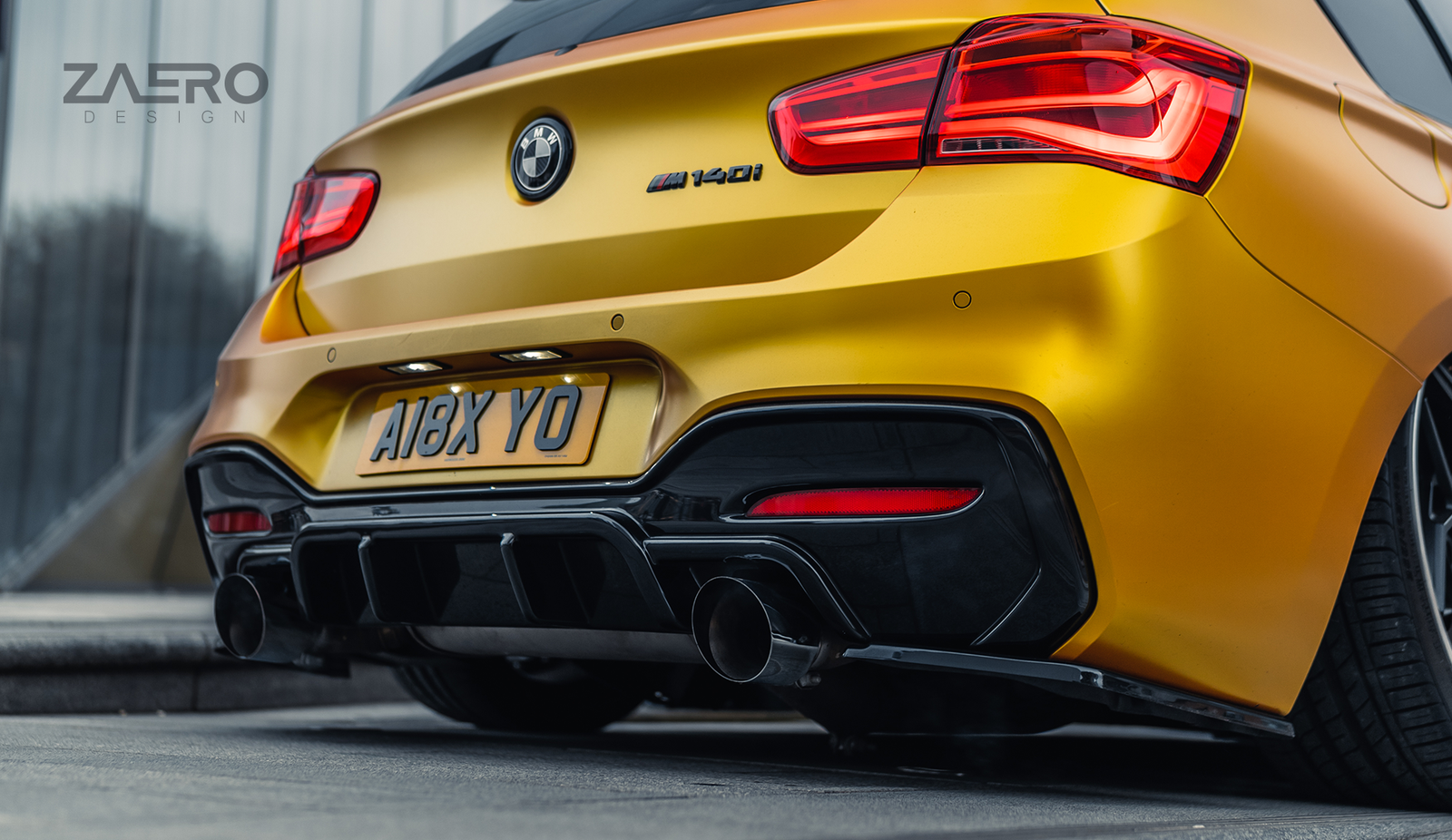 Zaero Design EVO-1 Rear Pods for BMW 1 Series F20 (LCI) 2016-2019