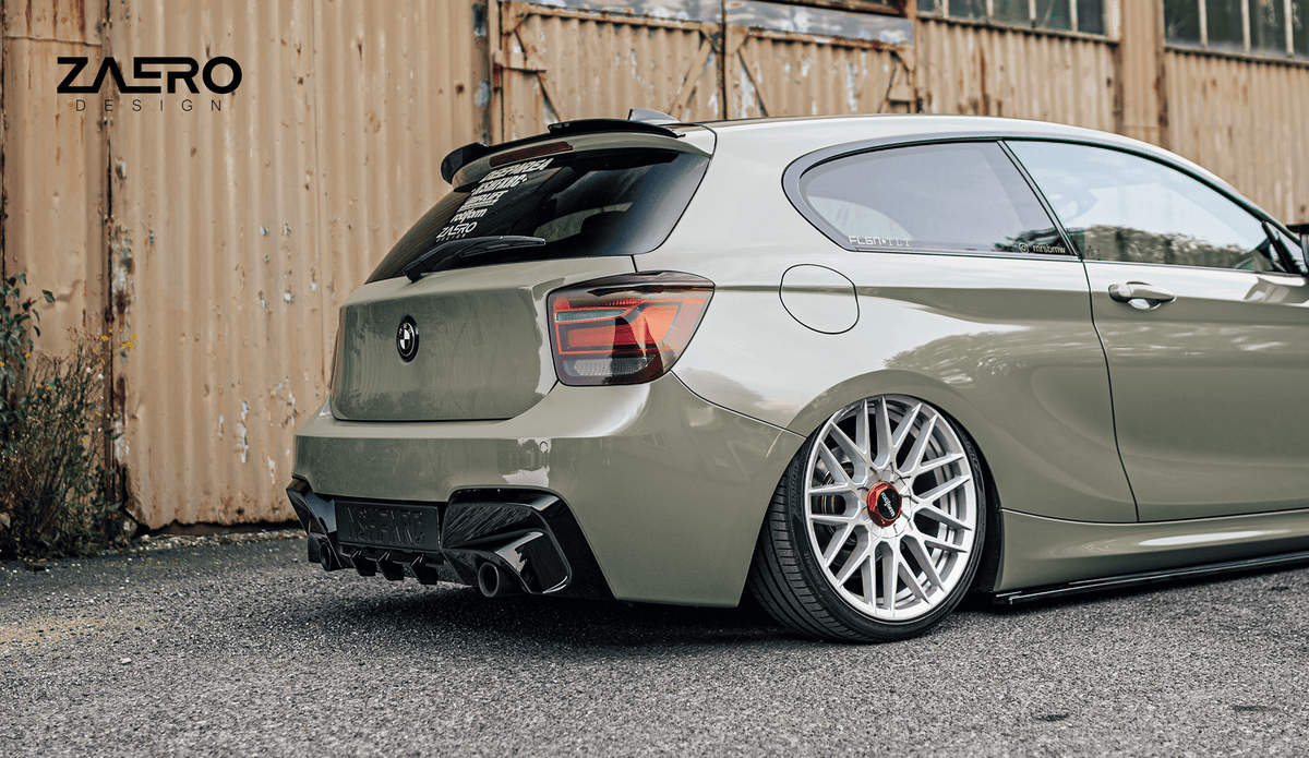 Zaero Design EVO-1 Rear Diffuser for BMW 1 Series F20 (Pre LCI) 2012-2015