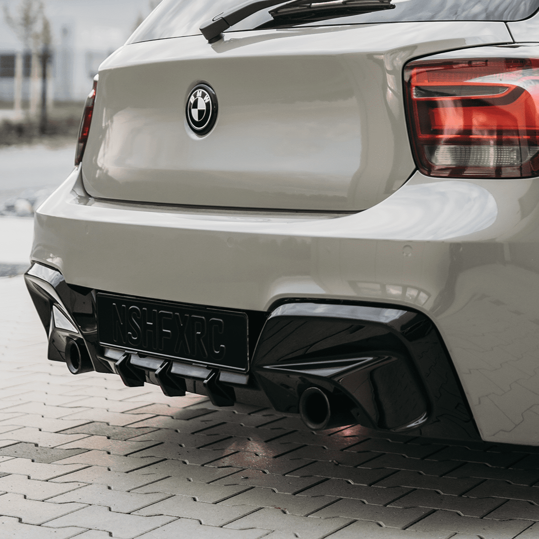 Zaero Design EVO-1 Rear Diffuser for BMW 1 Series F20 (Pre LCI) 2012-2015