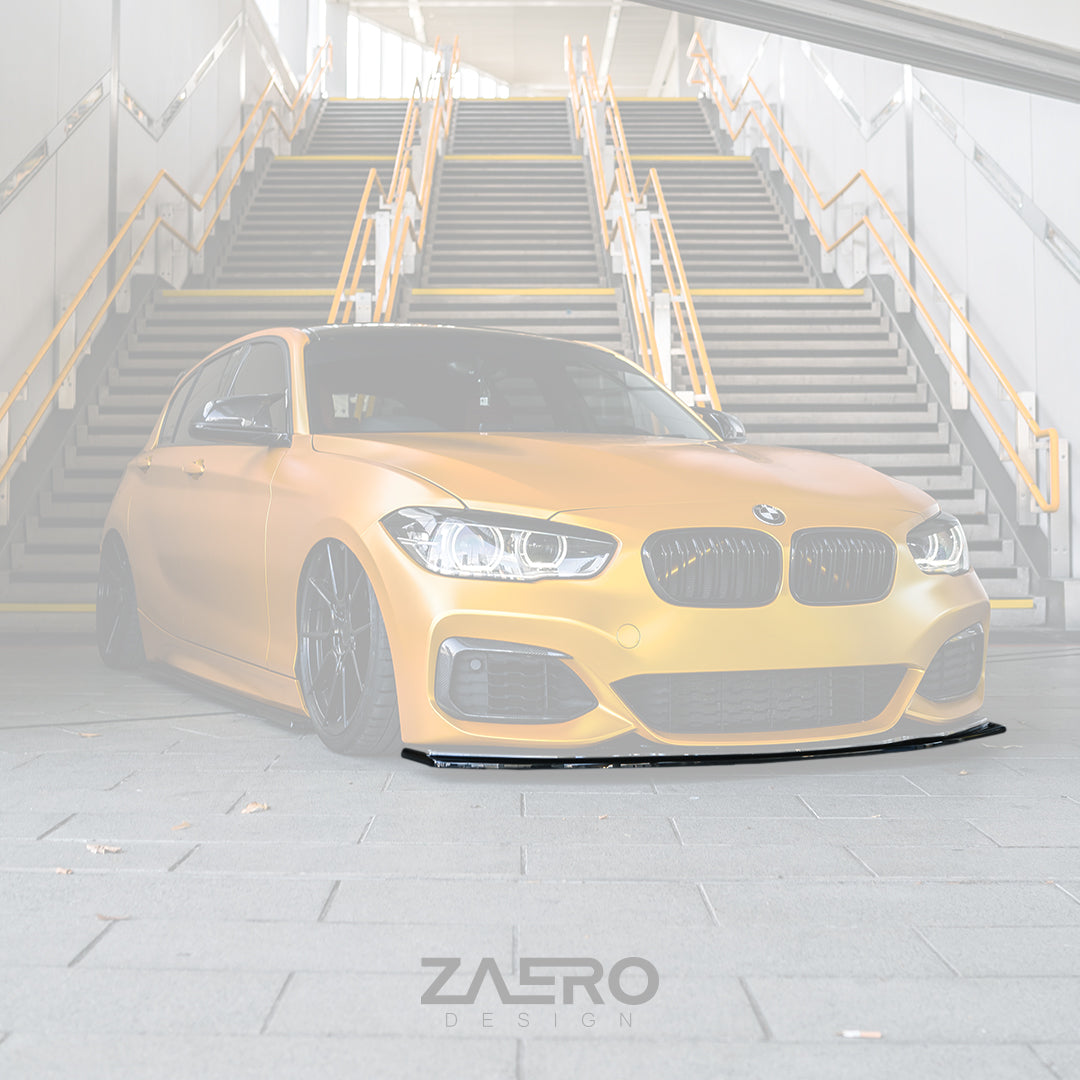 Zaero Design EVO-1 Front Lip/Splitter for BMW 1 Series F20 (LCI) 2016-2019