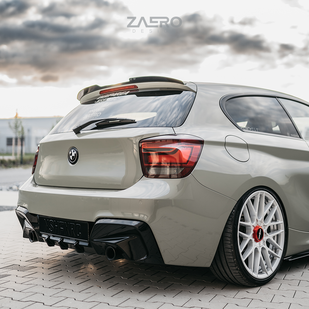 Zaero Design EVO-1 Rear Diffuser for BMW 1 Series F20 (Pre LCI) 2012-2015