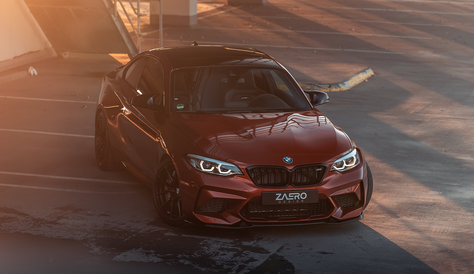 Zaero Design EVO-S Front Lip/Splitter for BMW M2 / M2 Competition F87 (LCI) 2018+
