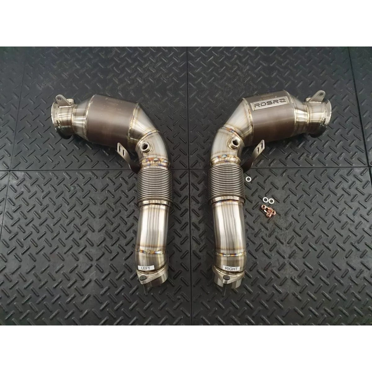 Redstar BMW G70 760i/X5M/X6M Competition/X5/X6/X7 M60i/XM S68 Primary Downpipes