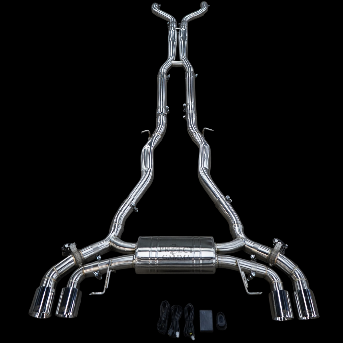 ProjectGamma BMW M8 F91 / F92 / F93 Stainless Steel Valved Catback Exhaust System