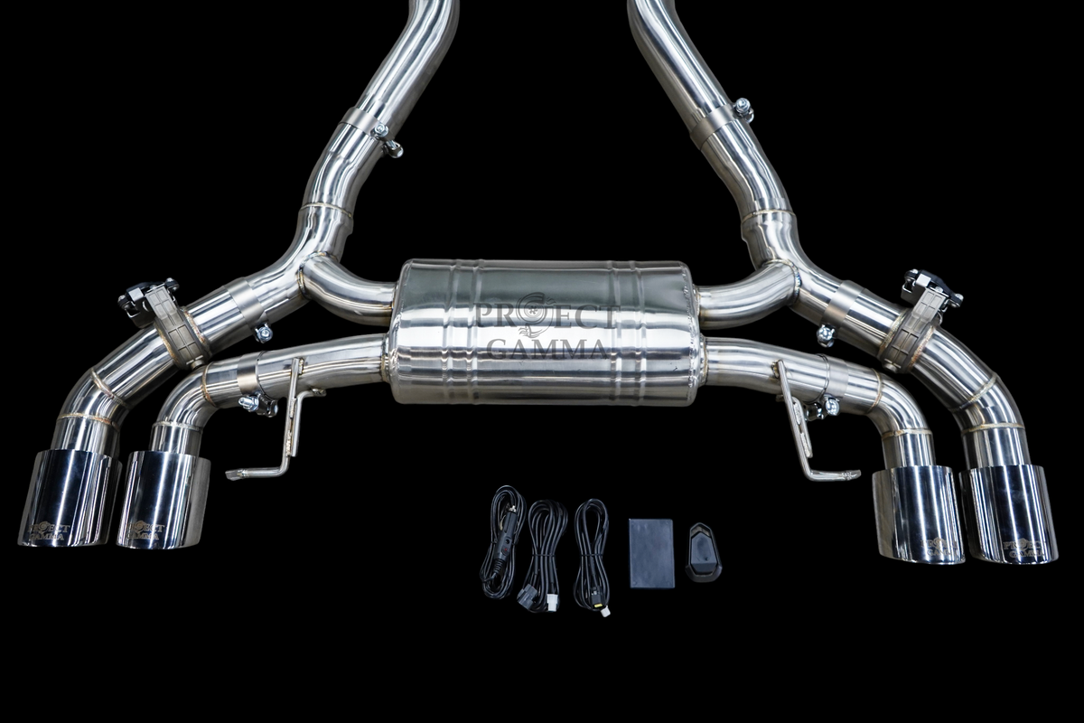 ProjectGamma BMW M8 F91 / F92 / F93 Stainless Steel Valved Catback Exhaust System