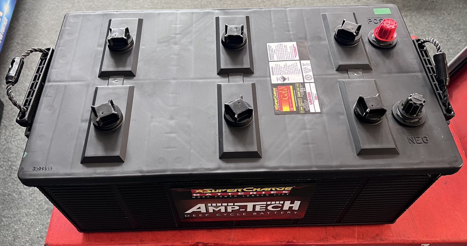 Amptech N200 Deep Cycle battery 12v 220AH 1000 CCA - Image 1