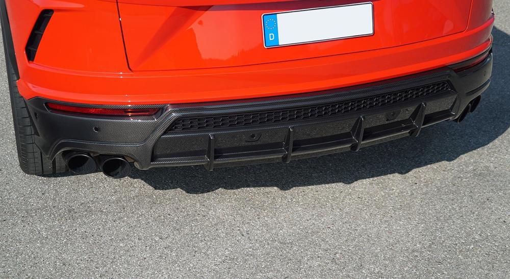 NOVITEC Lamborghini Urus | Rear Diffusor (Original Look) - Visible Carbon