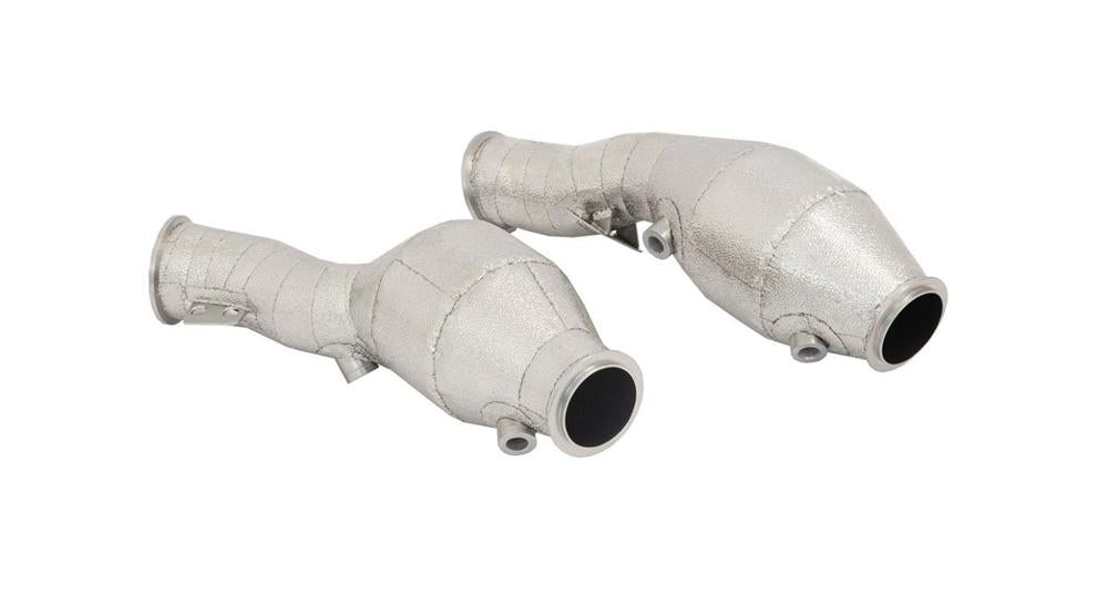 Maserati MC20 | Sport Metal Catalysts Set - Gold Plated Inconel