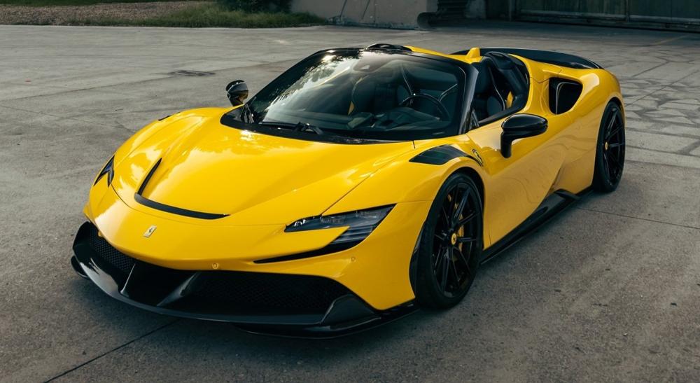 NOVITEC Ferrari SF90 Stradale/Spider | Hydraulic Adjustment In Combination with Suspension Spring (for Cars with Fiorano Package)
