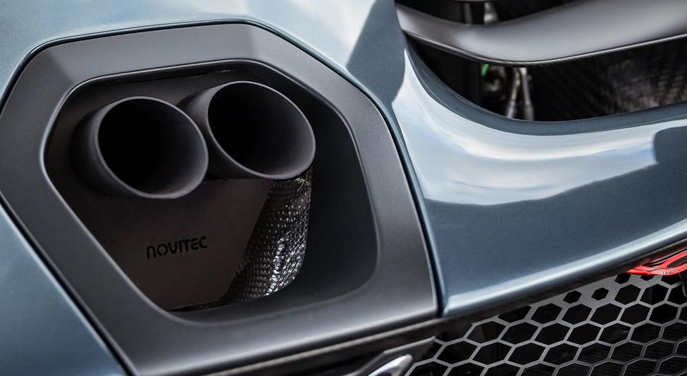 NOVITEC McLaren Senna | Power Optimised Race Exhaust System GTR - Gold Plated Inconel