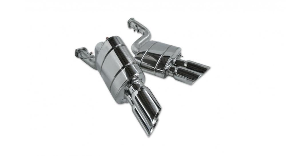 Ferrari 599 SA Aperta/GTB/GTO | Power Optimised Exhaust System with Black Tailpipes