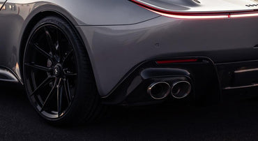 NOVITEC Ferrari Monza SP1/SP2 | Power Optimised Exhaust System without Flap-Regulation - Gold Plated Inconel