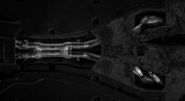 NOVITEC Ferrari Monza SP1/SP2 | Sport Metal Catalysts Set - Gold Plated Non-OPF