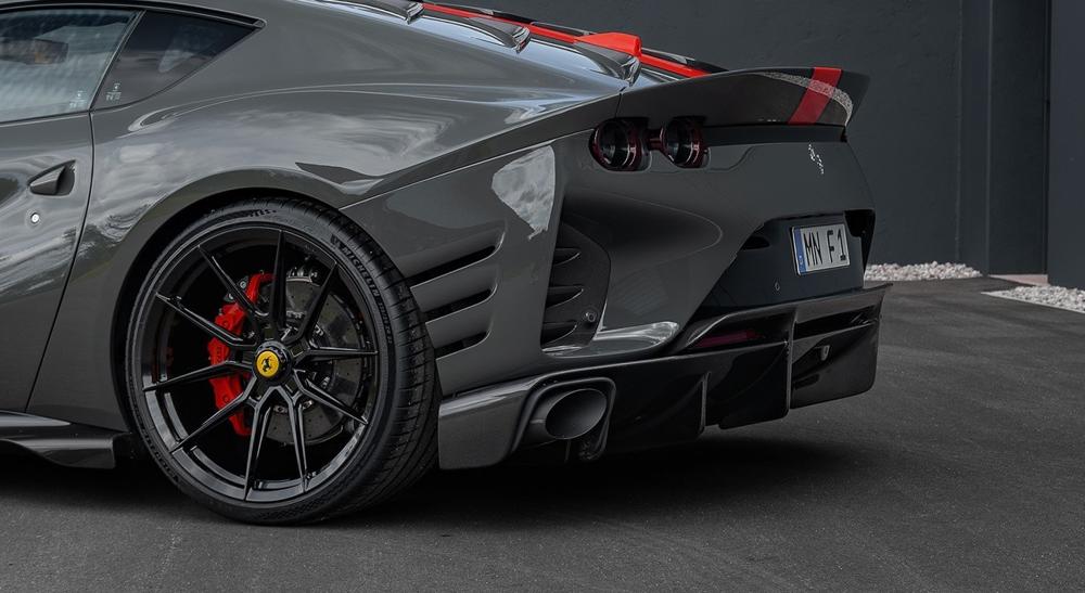 NOVITEC Ferrari 812 Competizione Power Optimised Exhaust System with Flap-Regulation - Stainless Steel