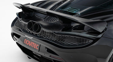 NOVITEC McLaren 750S/Spider | Tailpipes Gold-Plated With 999 Fine Gold