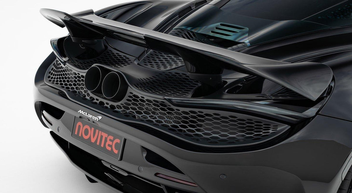 NOVITEC McLaren 750S/Spider | Tailpipes Gold-Plated With 999 Fine Gold
