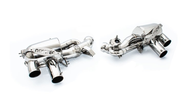 Ferrari Purosangue | Novitec Power Optimised Exhaust System With Flap-Regulation - Stainless-Steel