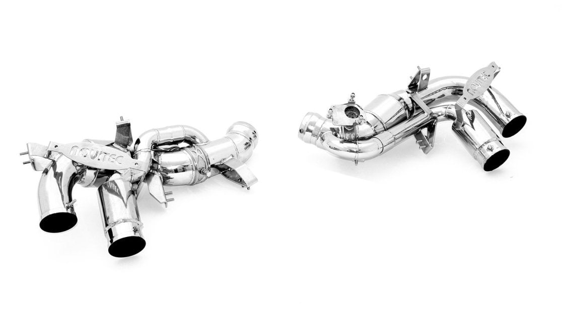 Novitec Power Optimized Race Exhaust System With Flap-Regula