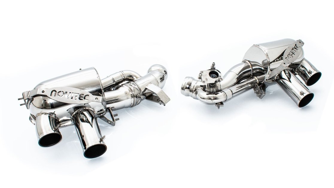Ferrari 12Cilindri | Novitec Power Optimised Exhaust System With Flap-Regulation For Original Tips - Stainless-steel