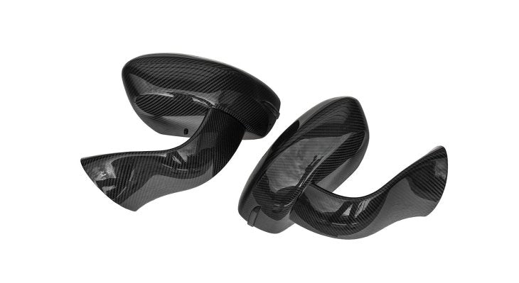 Ferrari 296 N-Largo | Novitec Mirrors with visible Carbon in