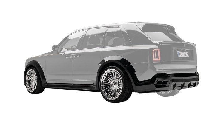 NOVITEC Rolls Royce Cullinan - Series 2 | Overdose S2 Front Attachment and Rear Diffuser in Visible Carbon Surcharge