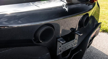 NOVITEC Ferrari SF90 Stradale/Spider | Carbon Covered Stainless Steel Tailpipes