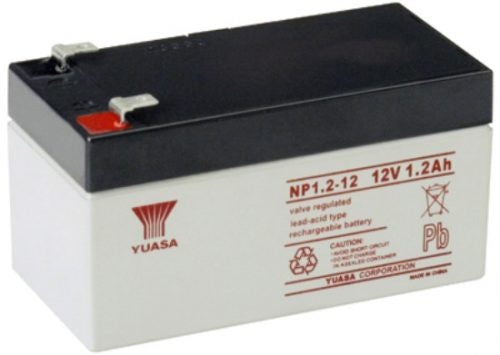 Yuasa NP1.2-12FR NP Stationary Power 12V 1.2Ah AGM Deep-Cycle Battery Sealed - Image 1